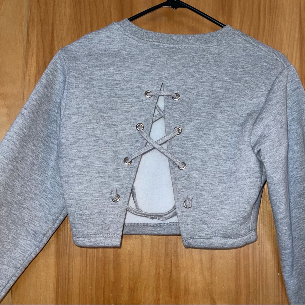 Cute cropped sweater